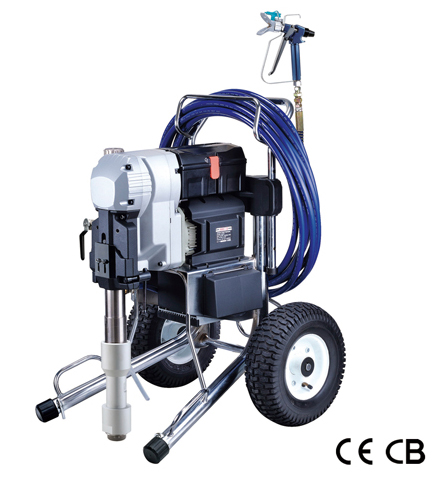 Electric piston pump airless sprayer