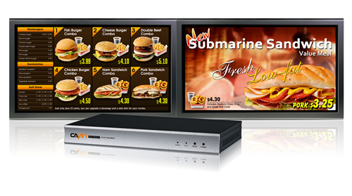 Web-based Digital Signage Media Player