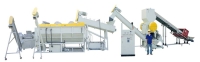 Waste plastic washing & crushing line