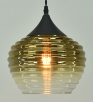 Gold Metallic Ombre Glass fitting