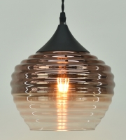 Copper Metallic Ombre Glass fitting