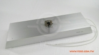 Aluminum-Clad Wire-Wound Resistor with temp. switch