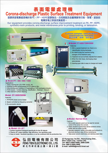 Corona-discharge Plastic Treatment Equipment