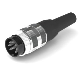 IP40 DIN CABLE PLUG SCREW LOCKING