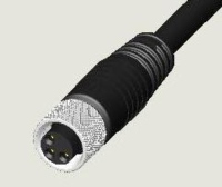 M8 3P JACK WATER RESISTANCE PVC CABLE ASS'Y