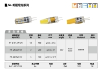 G4 低压灯泡系列