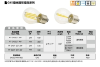 G45 燈絲圓形燈泡系列