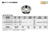 AR111 COB 窄角系列