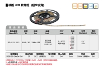 裸板 LED 軟帶燈 (超窄板寬)