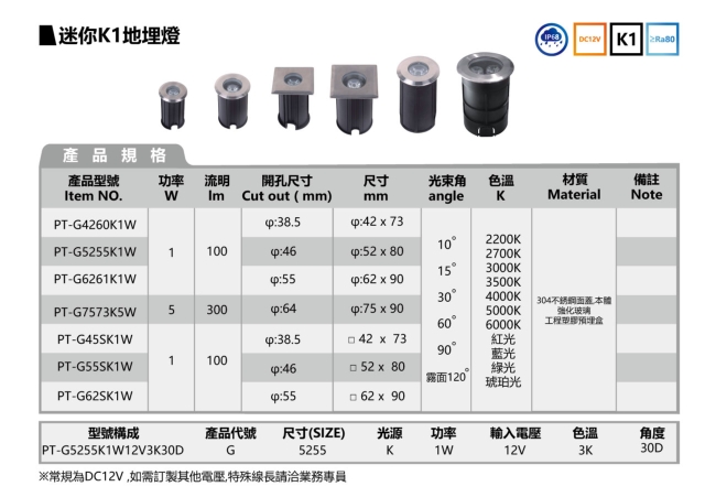 LED GROUND LIGHT