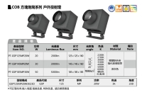 COB 方塊炮筒系列 戶外投射燈