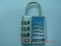 TSA padlock