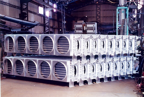 Heat exchanger for food ovens