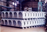 Heat exchanger for food ovens