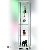 Glass display cabinet