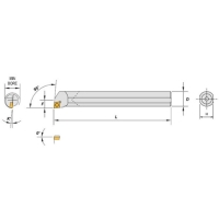 Boring Cutter Bar / Carbide Shank