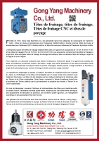 Franch-Têtes de fraisage, têtes de fraisage,Têtes de fraisage CNC et têtes deperçage