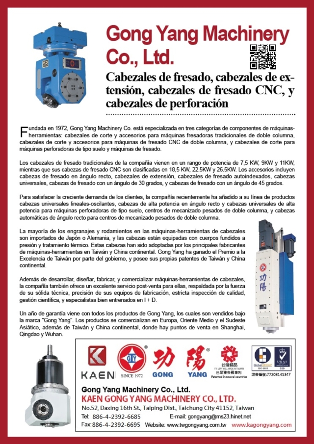 Spanish-Cabezales de fresado, cabezales de extensi