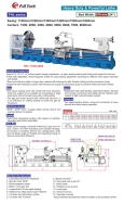 Heavy Duty Lathe