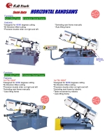 Semi-auto Horizontal Bandsaw