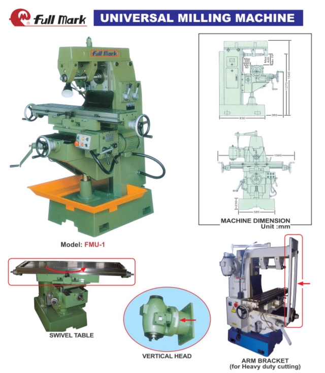 Universal Milling Machine