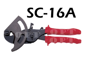 ratcheting cable cutter