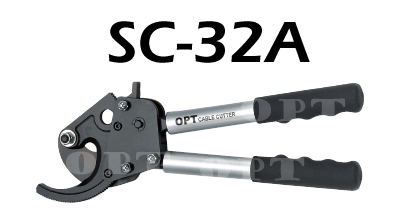 ratcheting cable cutter