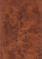 Wood Grain Decorative Paper/Melamine Paper/PVC/PETG Film- Rustic Burl