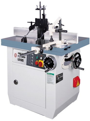 Tilting Spindle Shaper With Sliding Table