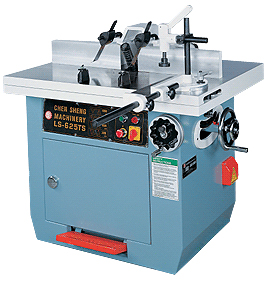 Tilting Spindle Shaper With Sliding Table