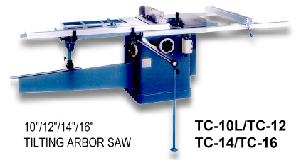 TC-12 12” Tilting Arbor Saw