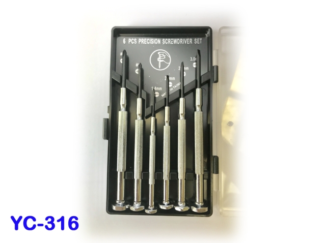 6 PCS PRCISION SCREWDRIVER SET