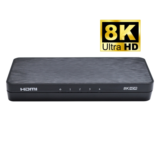 HDMI 8K Splitter | 1 in 4 out | 8K@60Hz/4K@120Hz | Auto Downscaling | 48Gbps