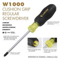 CUSHION GRIP SCREWDRIVERS