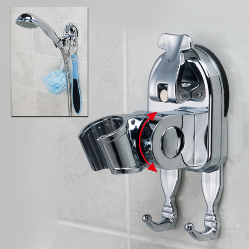 Showerhead Wall Bracket Adjustable Showerhead Wall Bracket With Suction Cup