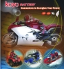 Motorcycle Battery/MF motorcycle batteries/ conventional motorcycle batteries/ VRLA batteries