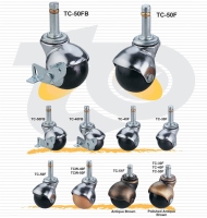 地球轮(插梢) | 家具用圆型球轮 (Ball Caster)