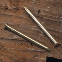 Brass Nail, Small Head, Round Steel Nail, Brad Steel Nail