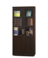 GLASS DOOR BOOKCASE