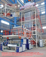 Three Layer Co-Extrusion Blown Film Line