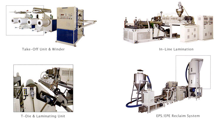Expanded PS/PE Sheet Extrusion Line