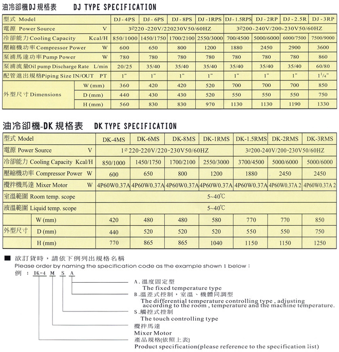 切削液專用浸漬式油冷卻機