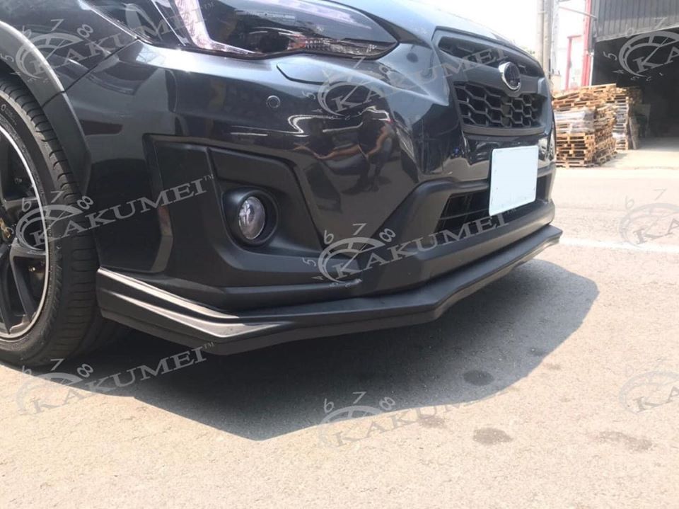 2017-2020 Subaru XV Crosstrek Front Bumper Lip ABS Platic