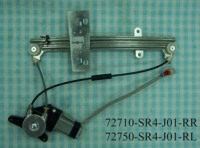 Automotive power window regulators