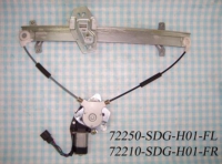 Automotive power window regulators