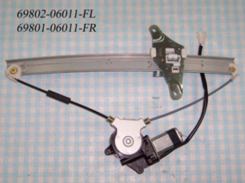 Automotive power window regulators