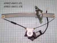 Automotive power window regulators