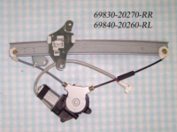 Automotive power window regulators