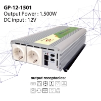 POWER INVERTER WITH USB TYPE-C -1500W