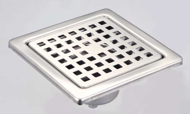 9x9 Floor Drain W/Flood Guard